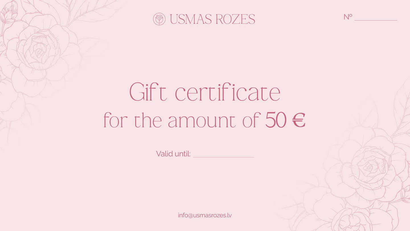 Gift Voucher for Rose Seedlings