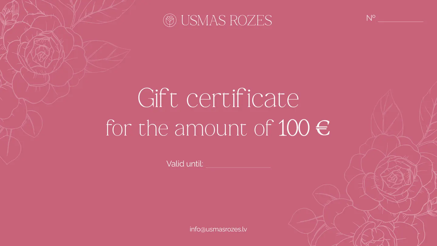 Gift Voucher for Rose Seedlings
